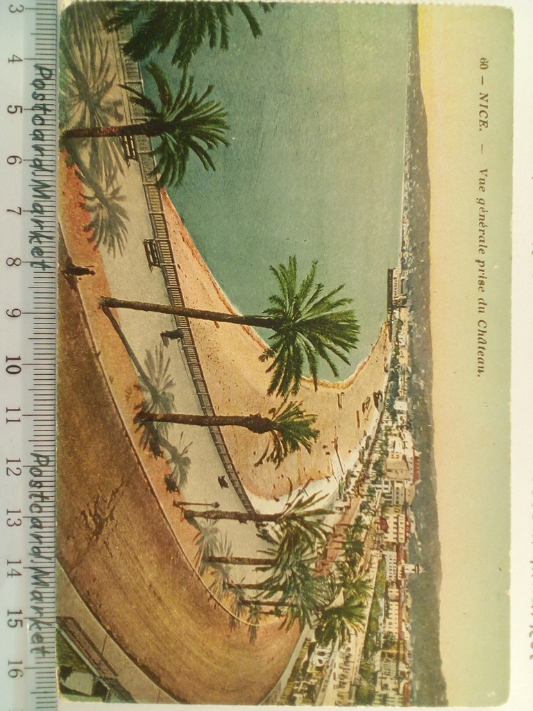 /France/FR_place_19xx_NICE. Vue generale prise du Chateau color.jpg